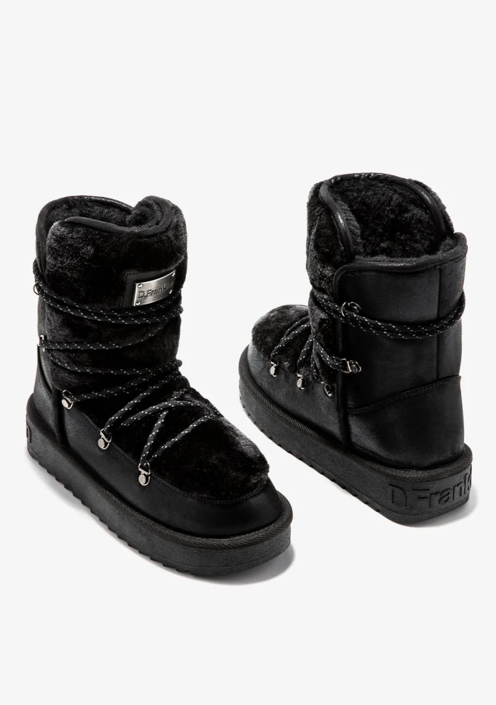 D.Franklin Nordic Trk Fur Black|Damen Stiefel