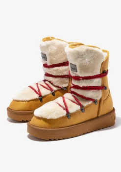 D.Franklin Nordic Trk Fur Mustard|Damen Stiefel