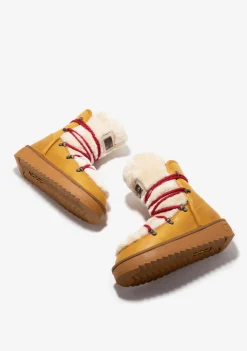 D.Franklin Nordic Trk Fur Mustard|Damen Stiefel