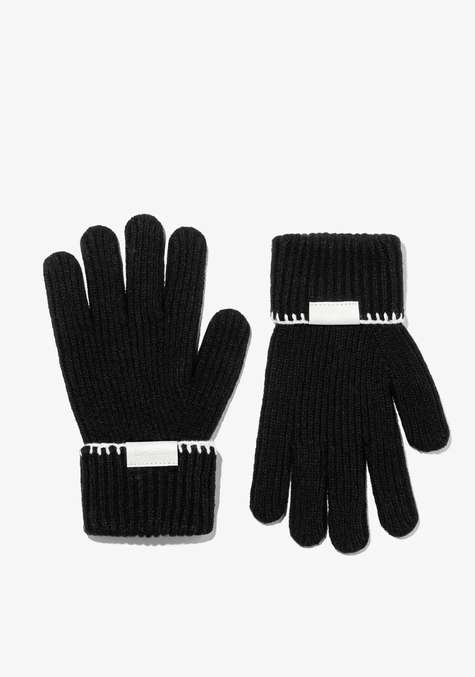 D.Franklin Nordic TRK Knitted Gloves Black|Damen Mützen, Schals Und Handschuhe