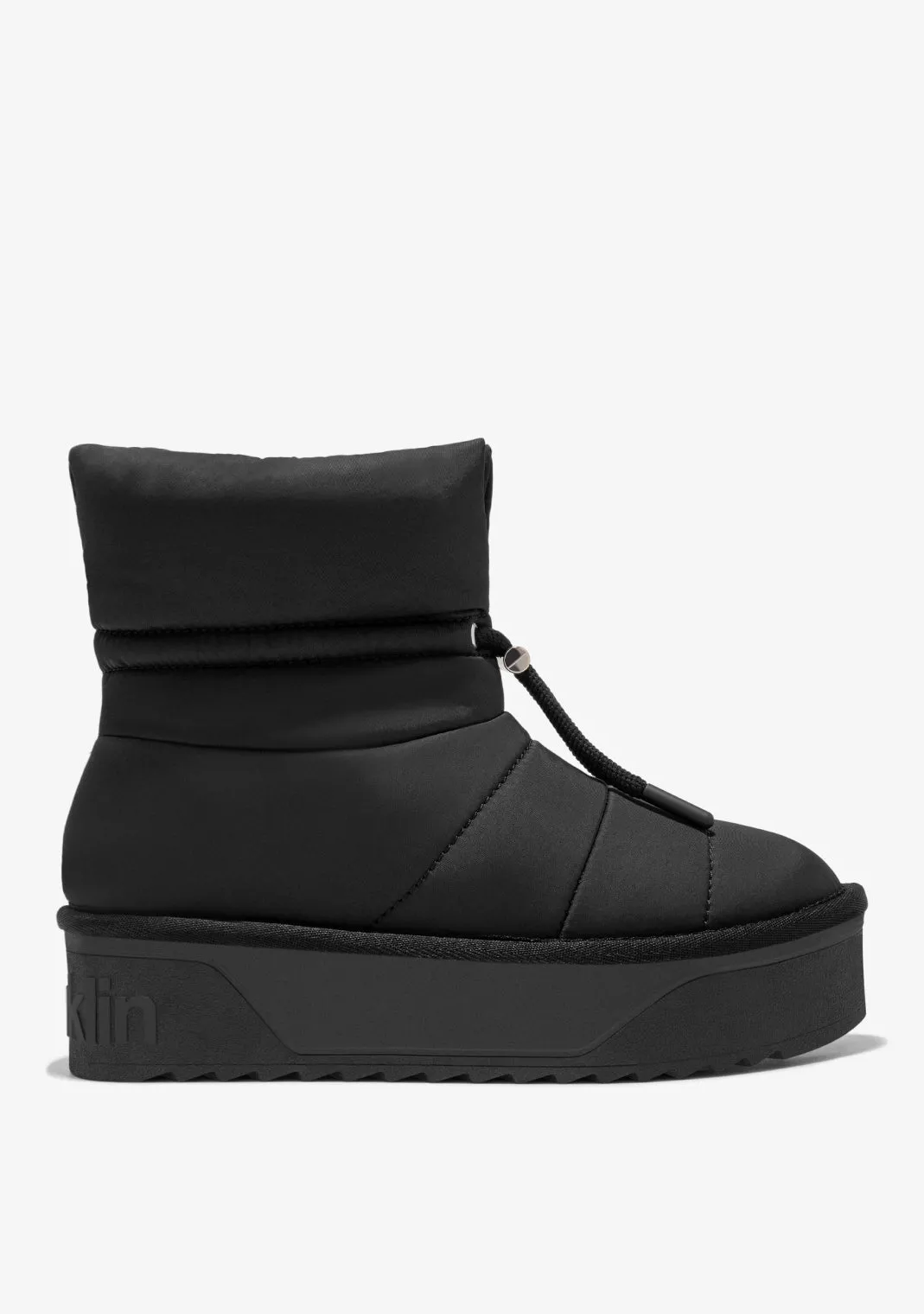 D.Franklin Nordic V.2 Low Total Black|Damen Plattform-Stiefel|Australische Stiefel