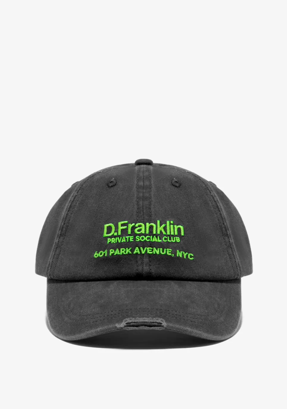 D.Franklin NYC Cap Black|Damen Kappen|Kappen