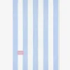 D.Franklin Old Money Jacquard Velour Beach Towel Blue|Damen Handtücher|Handtücher