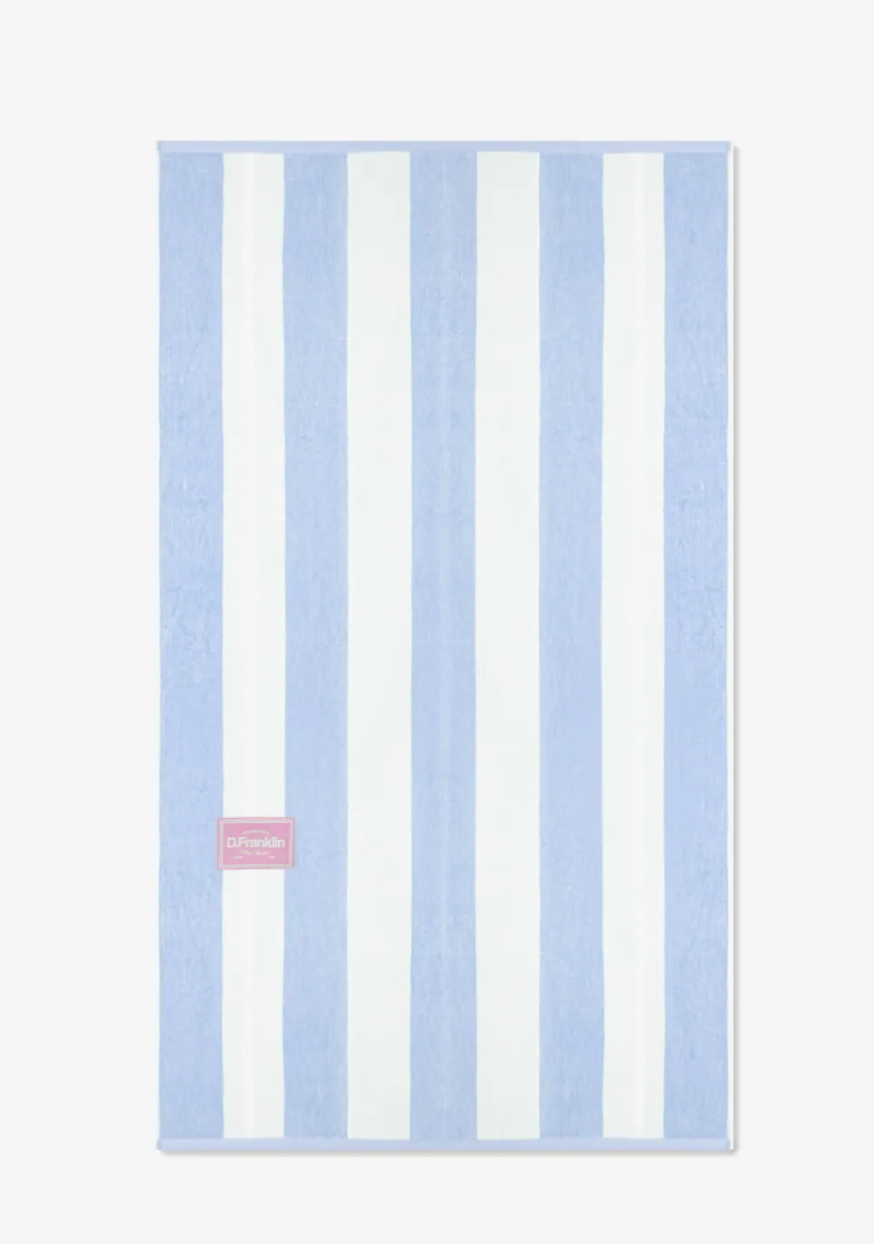 D.Franklin Old Money Jacquard Velour Beach Towel Blue|Damen Handtücher|Handtücher