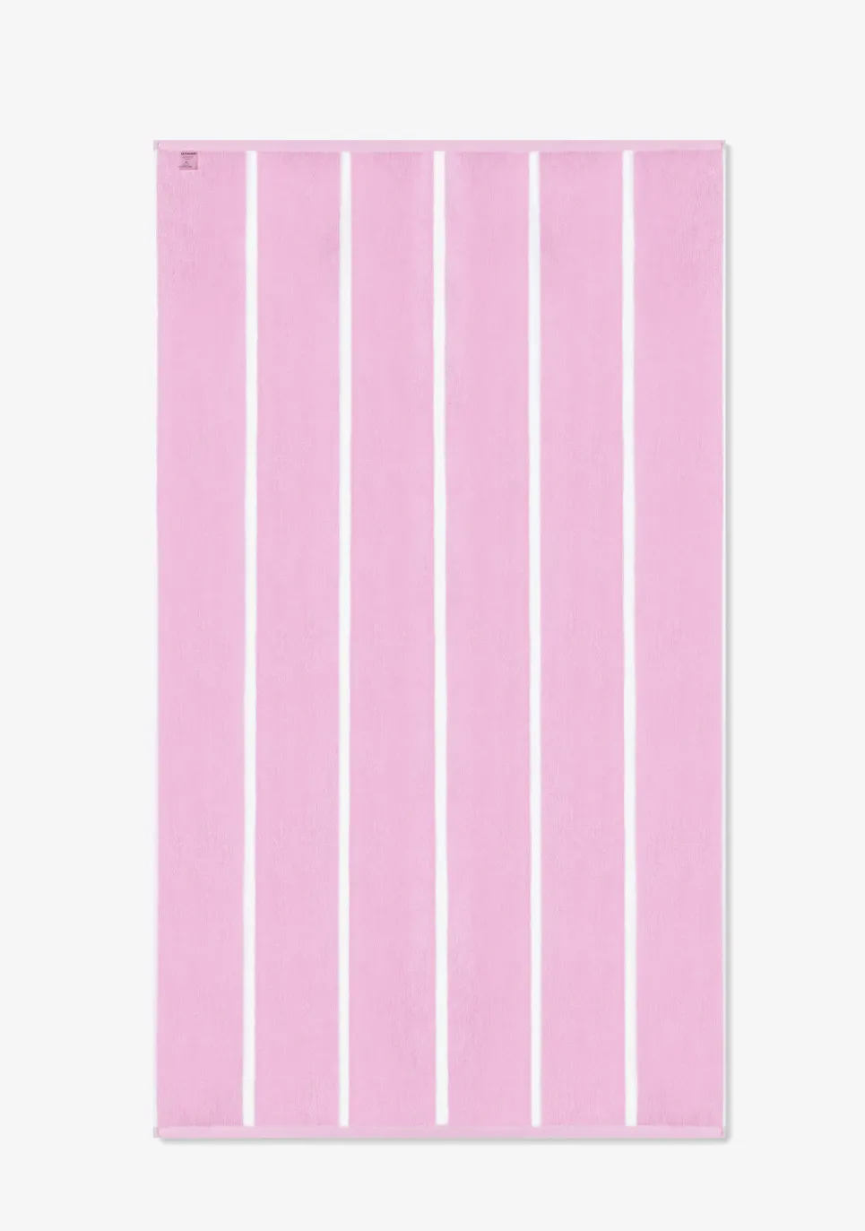 D.Franklin Old Money Jacquard Velour Beach Towel Pink|Damen Handtücher|Handtücher
