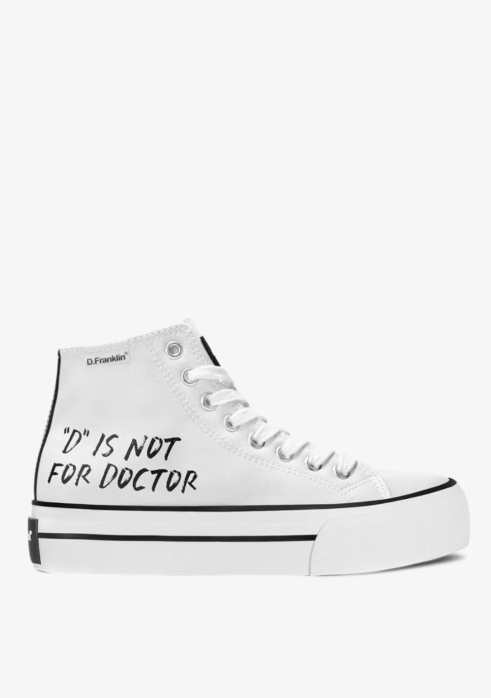 D.Franklin One Way D Is Not White|Damen Plattform-Sneakers|Sneakers