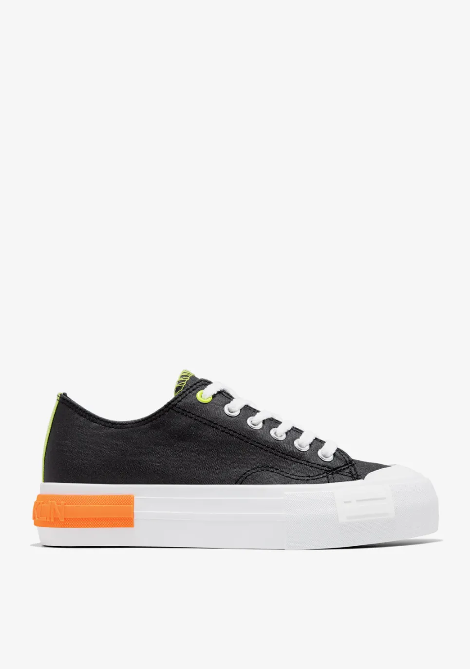 D.Franklin One Way Low Summer Club Black|Damen Plattform-Sneakers|Sneakers