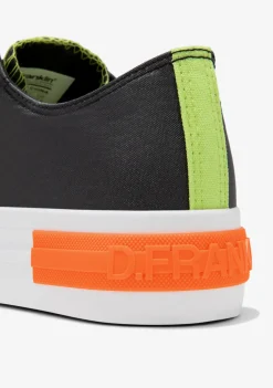 D.Franklin One Way Low Summer Club Black|Damen Plattform-Sneakers|Sneakers