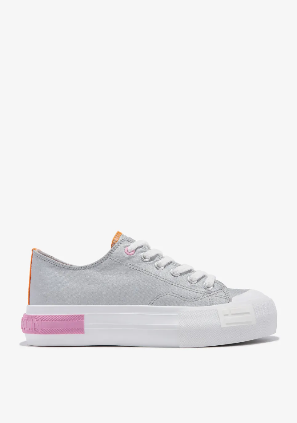 D.Franklin One Way Low Summer Club Silver|Damen Plattform-Sneakers|Sneakers