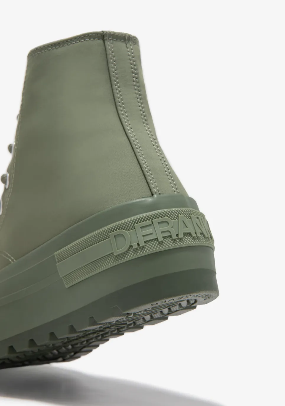 D.Franklin One Way Track Green|Damen Plattform-Sneakers|Sneakers