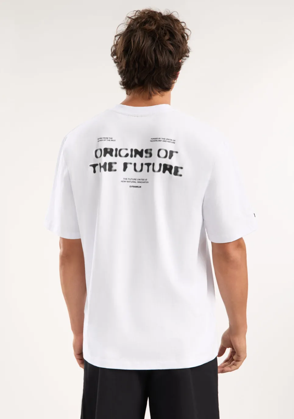 D.Franklin Origins T-Shirt White / Black|Damen T-Shirts|T-Shirts