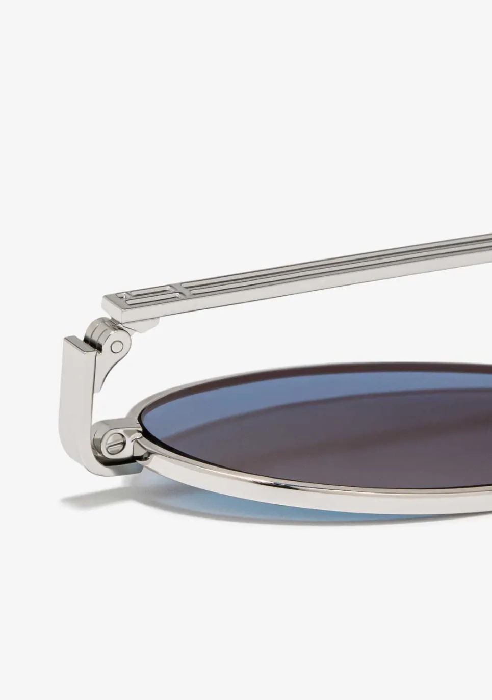 D.Franklin Oval Legacy Silver / Blue|Damen Ovale Sonnenbrillen|Ovale Sonnenbrillen