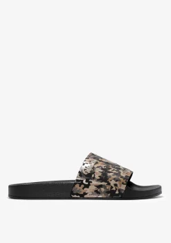 D.Franklin Pala Slide Camo Brown|Herren Sandalen