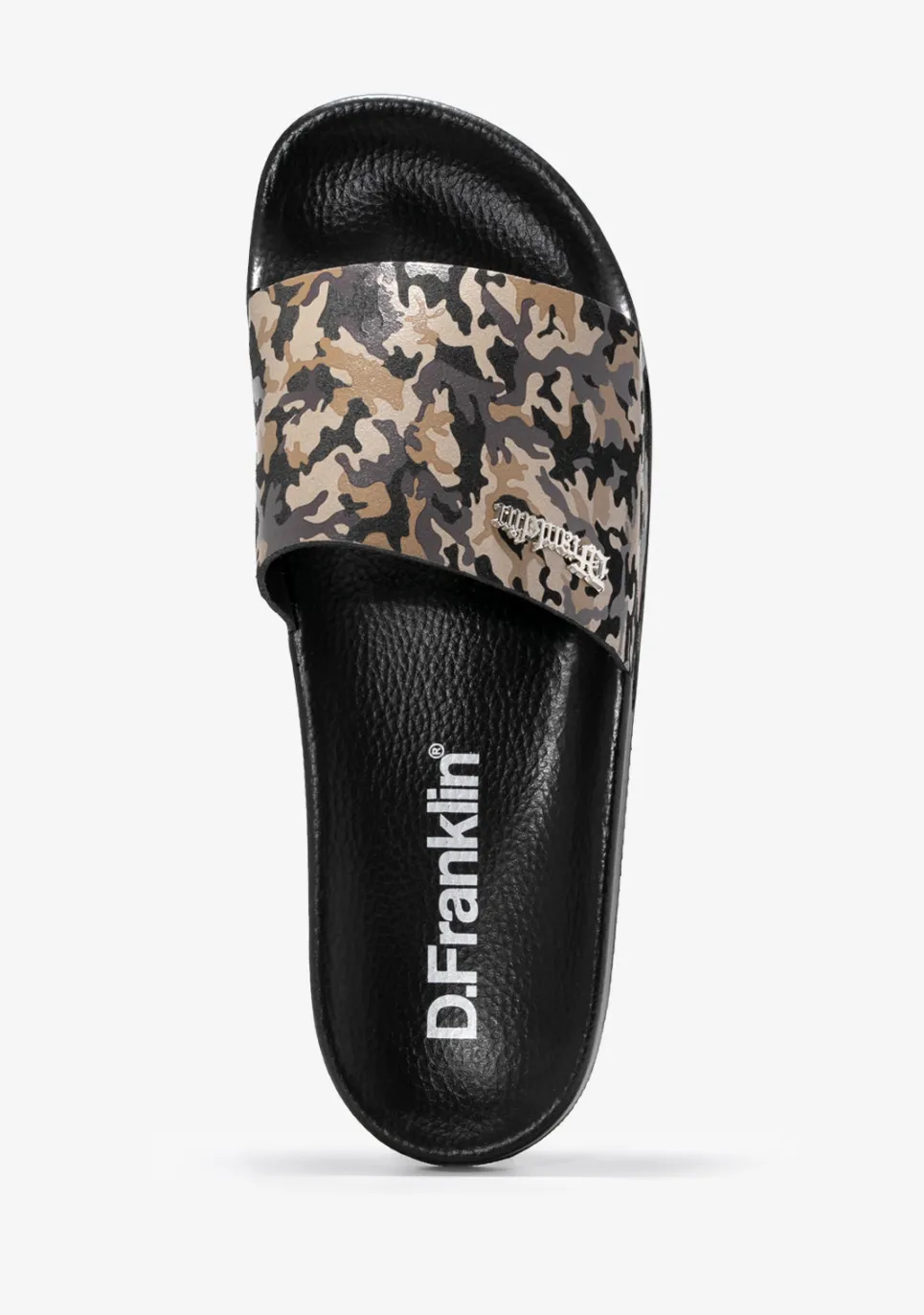 D.Franklin Pala Slide Camo Brown|Herren Sandalen