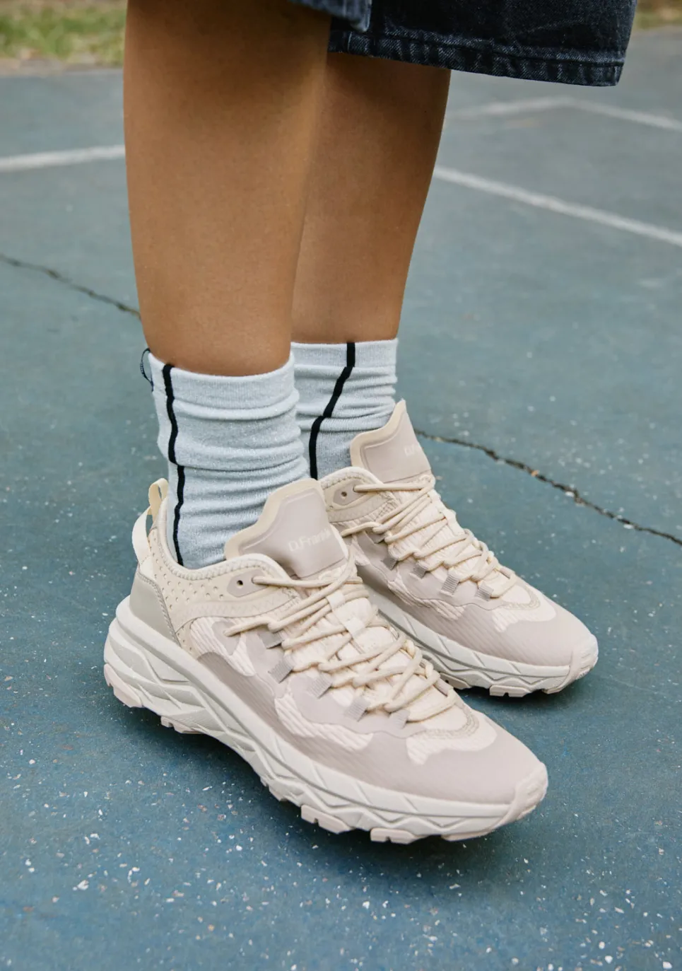 D.Franklin Peak Beige|Damen Sneakers