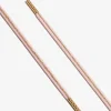 D.Franklin Pink / Gold Metal Tip Shoelaces|Damen Schnürsenkel|Schnürsenkel