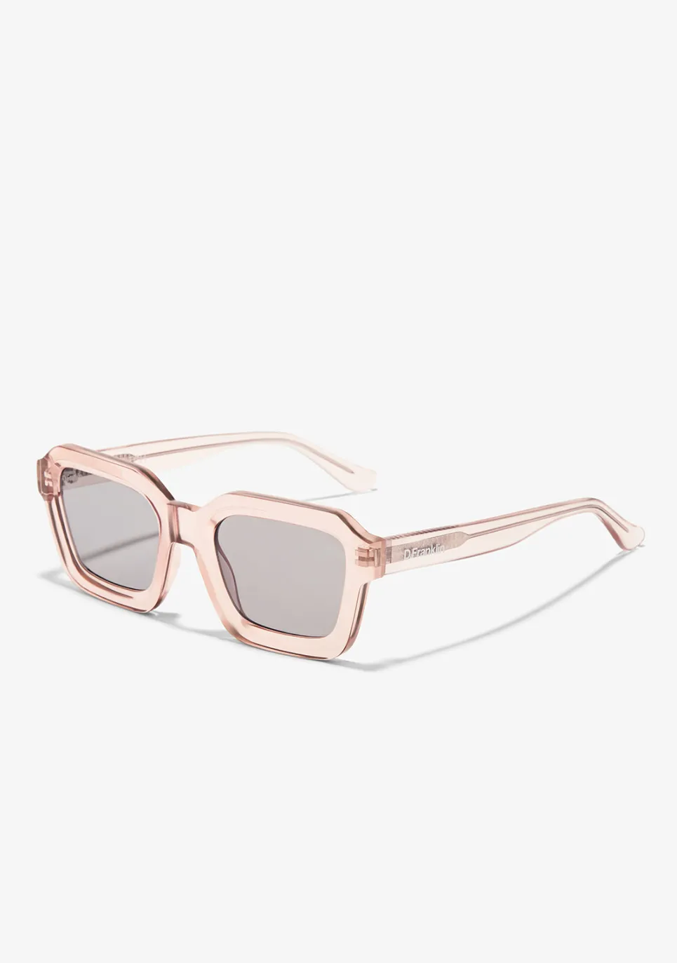 D.Franklin Pitch Pink / Smoke Black|Damen Eckige Sonnenbrillen|Eckige Sonnenbrillen