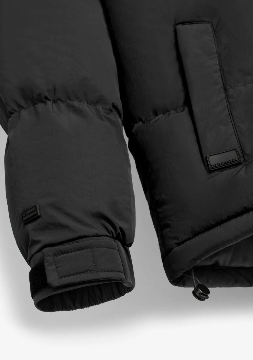 D.Franklin Puffer Jacket Black|Damen Jacken|Jacken