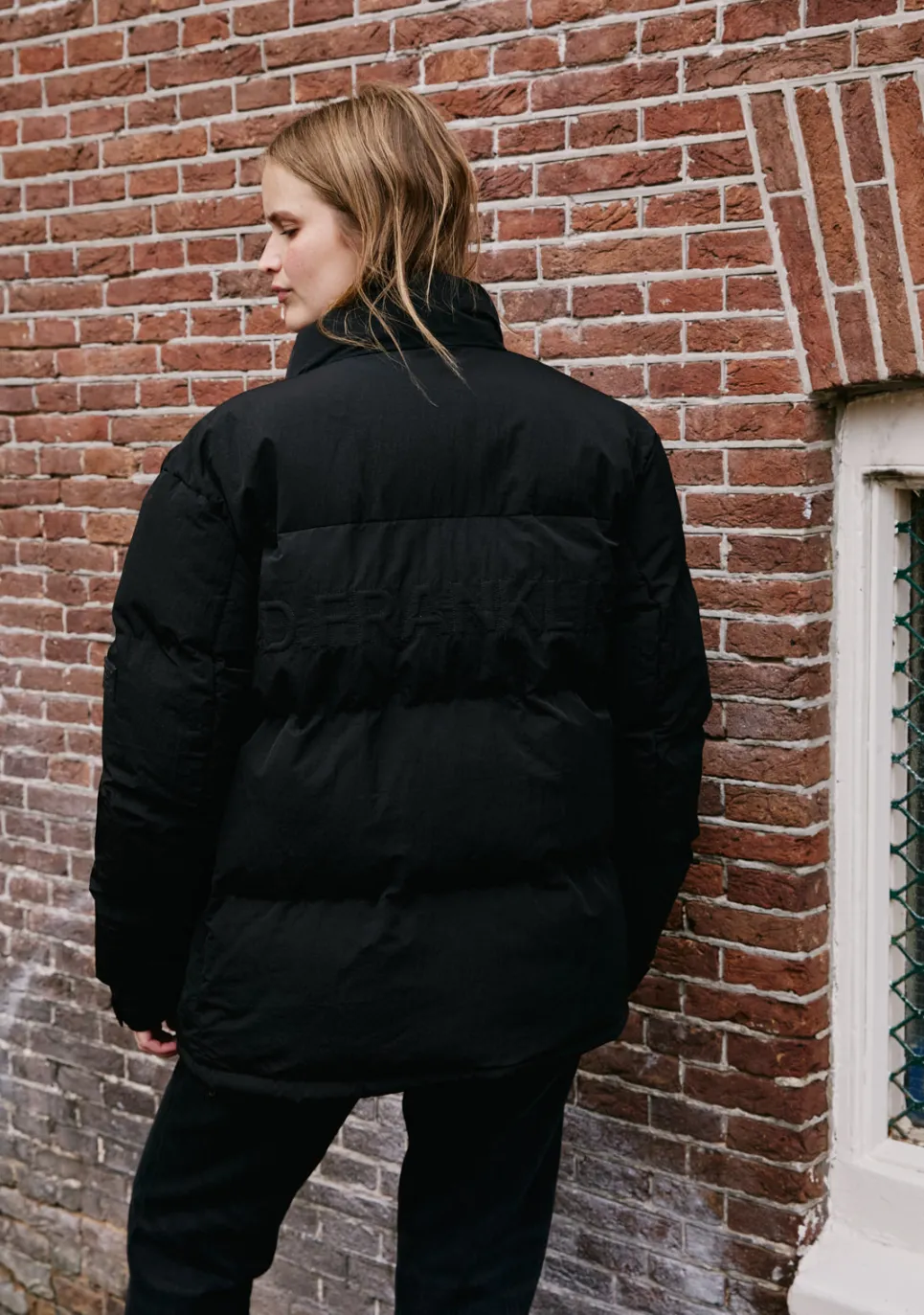 D.Franklin Puffer Jacket Black|Damen Jacken|Jacken