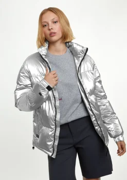D.Franklin Puffer Jacket Light Grey|Damen Jacken|Jacken