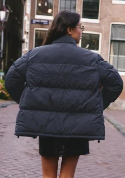 D.Franklin Puffer Jacket Navy|Damen Jacken|Jacken