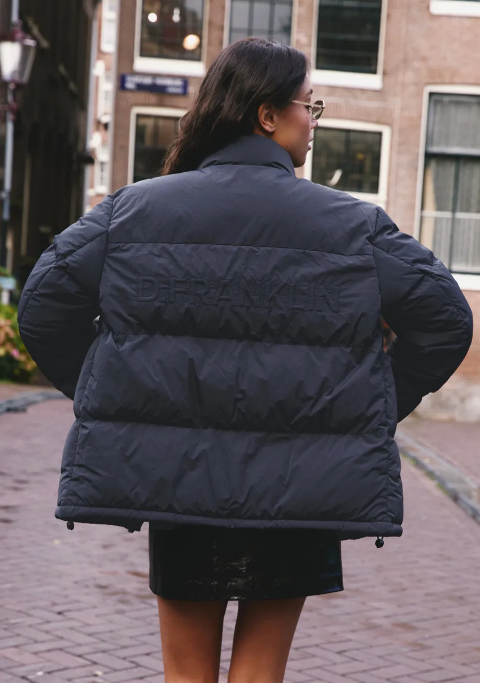 D.Franklin Puffer Jacket Navy|Damen Jacken|Jacken