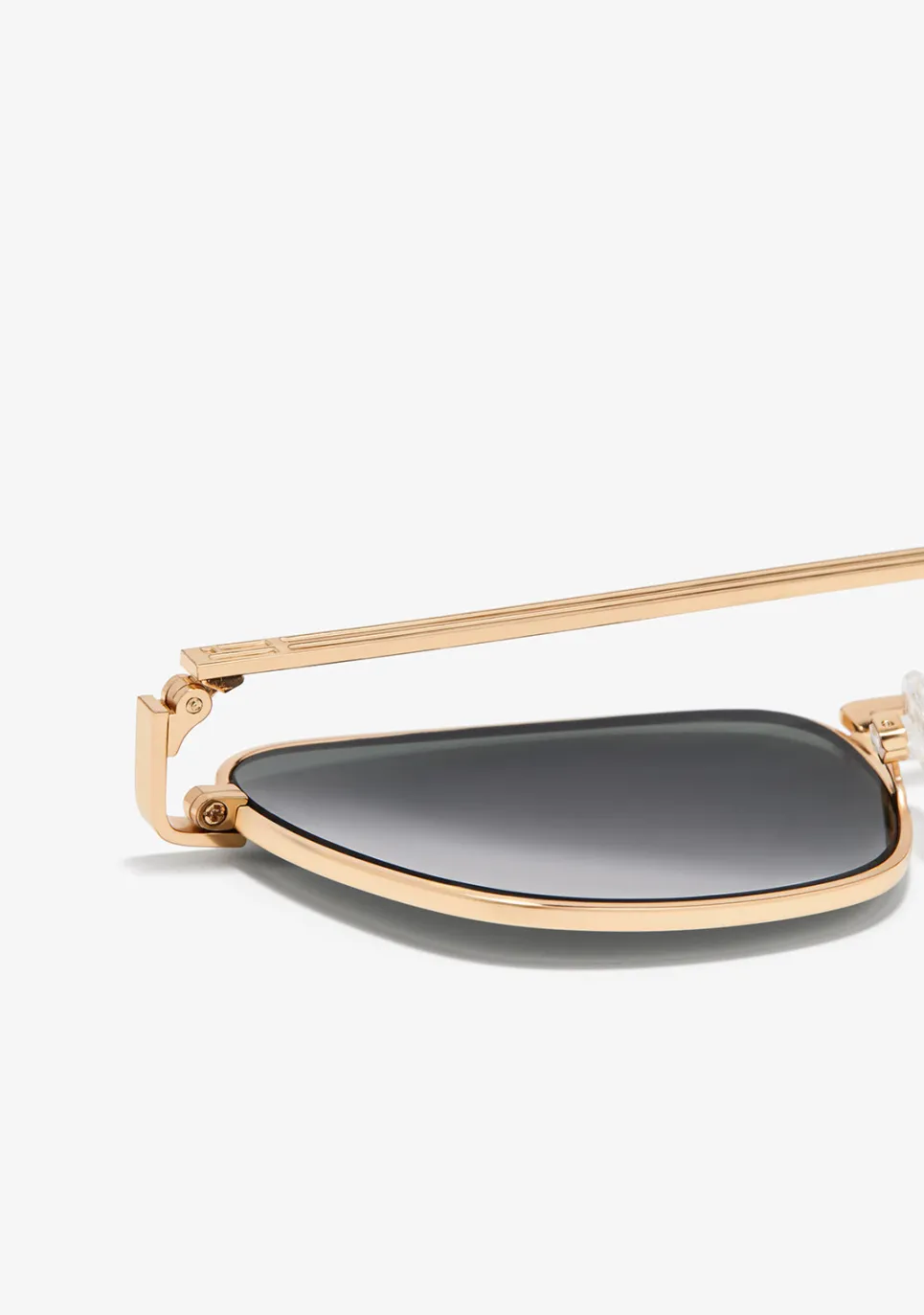 D.Franklin Quad Legacy Gold / G15|Damen Eckige Sonnenbrillen|Eckige Sonnenbrillen