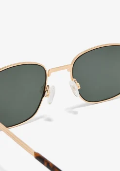 D.Franklin Quad Legacy Gold / G15|Damen Eckige Sonnenbrillen|Eckige Sonnenbrillen