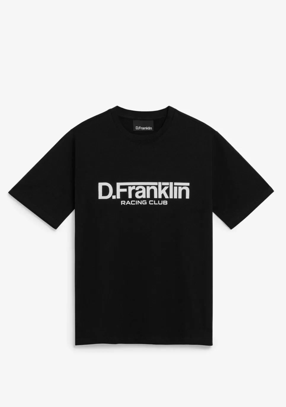 D.Franklin Racing Club Tee Black|Damen T-Shirts|T-Shirts