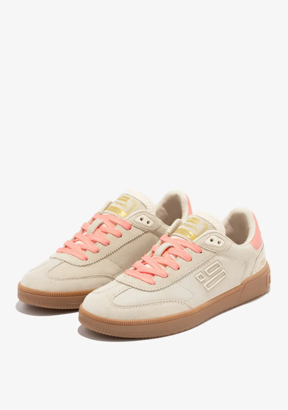 D.Franklin Rebel Basic Flag Beige|Damen Sneakers
