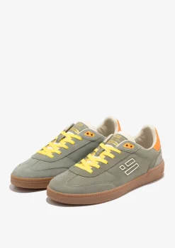 D.Franklin Rebel Basic Flag Khaki|Herren Sneakers