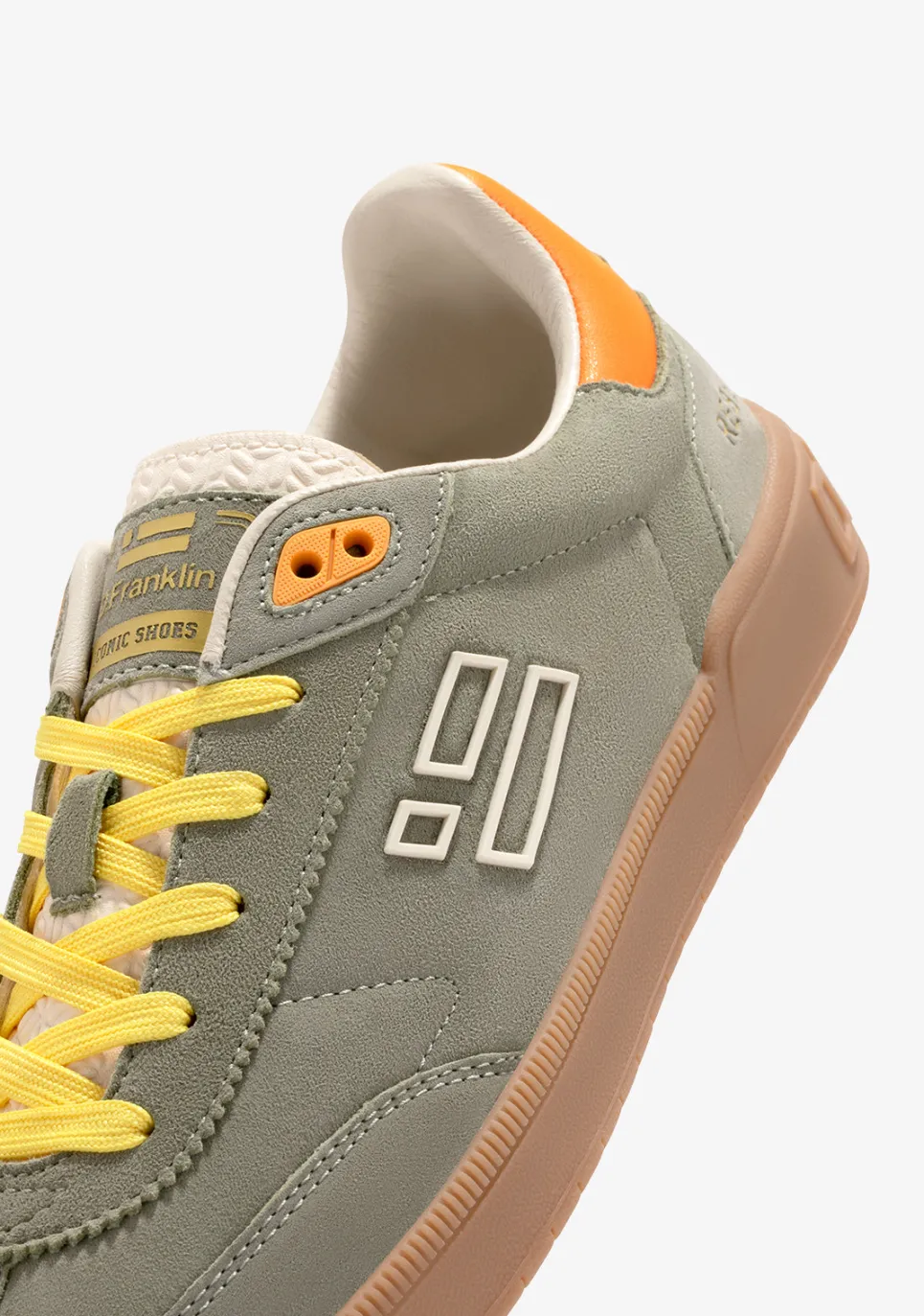D.Franklin Rebel Basic Flag Khaki|Herren Sneakers