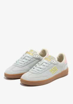 D.Franklin Rebel Basic Flag Light Blue|Damen Sneakers