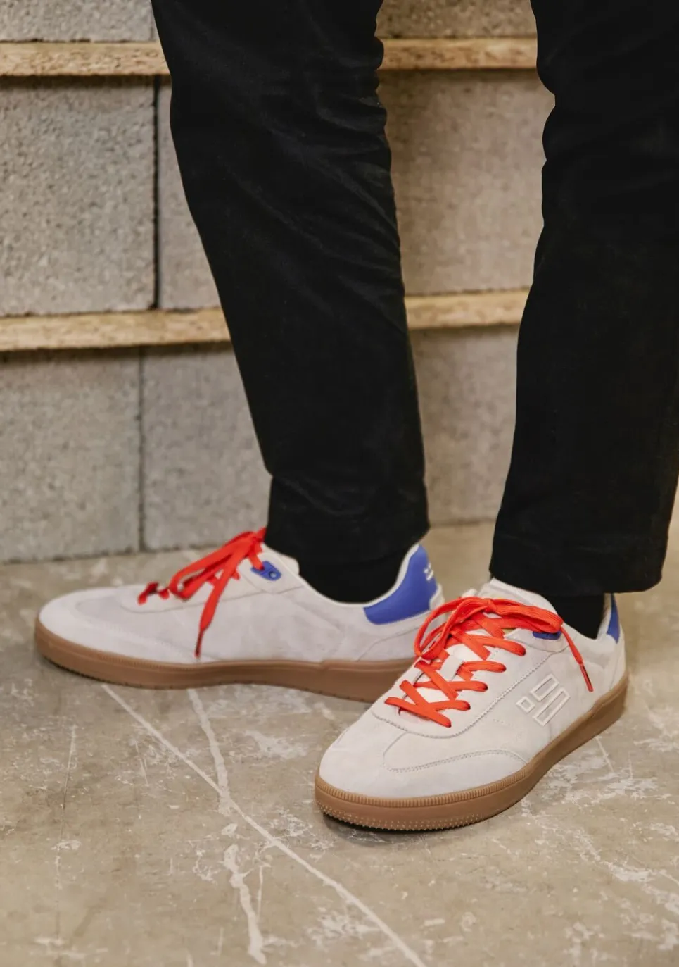 D.Franklin Rebel Basic Flag Light Grey|Herren Sneakers