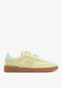 D.Franklin Rebel Basic Flag Lime|Damen Sneakers