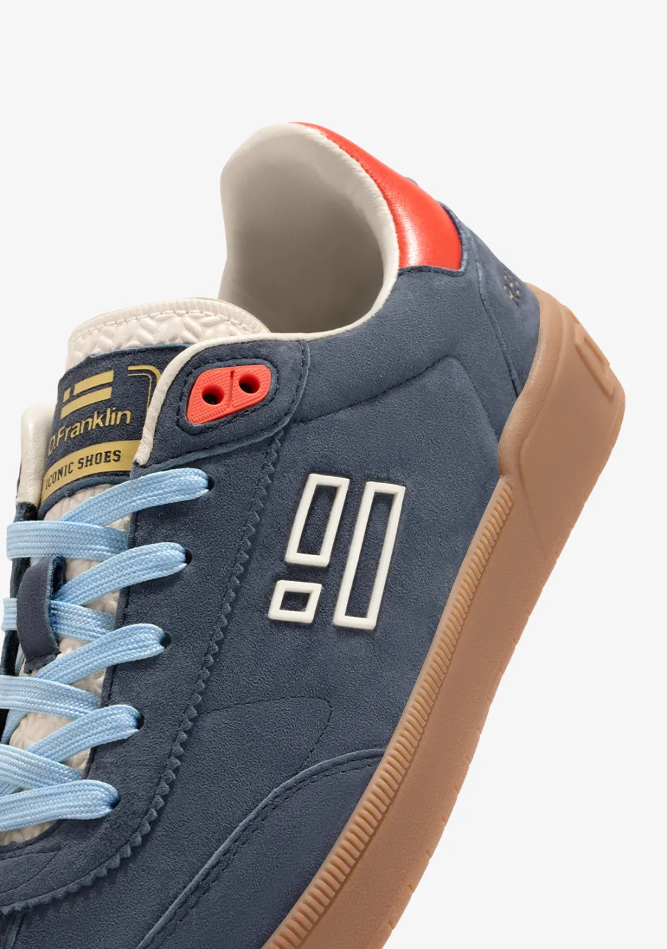 D.Franklin Rebel Basic Flag Navy|Herren Sneakers