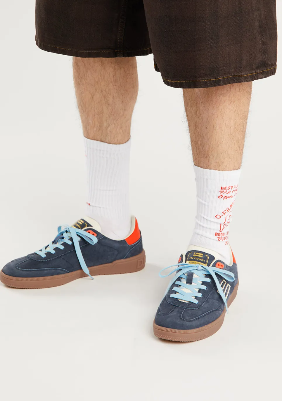 D.Franklin Rebel Basic Flag Navy|Herren Sneakers