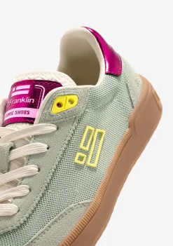 D.Franklin Rebel Mesh Flag Khaki|Damen Sneakers
