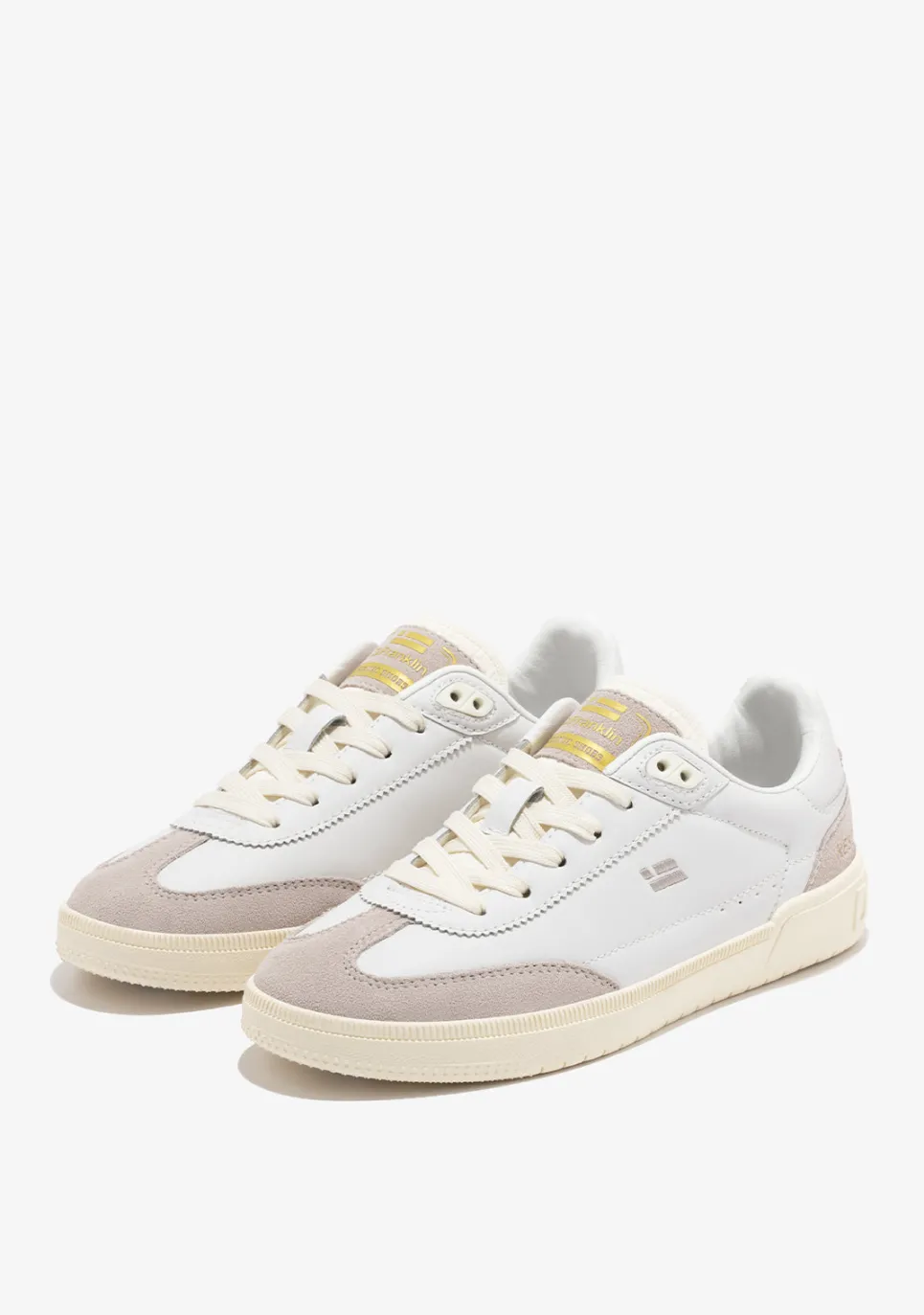 D.Franklin Rebel Micro Full White|Damen Sneakers|Sneakers