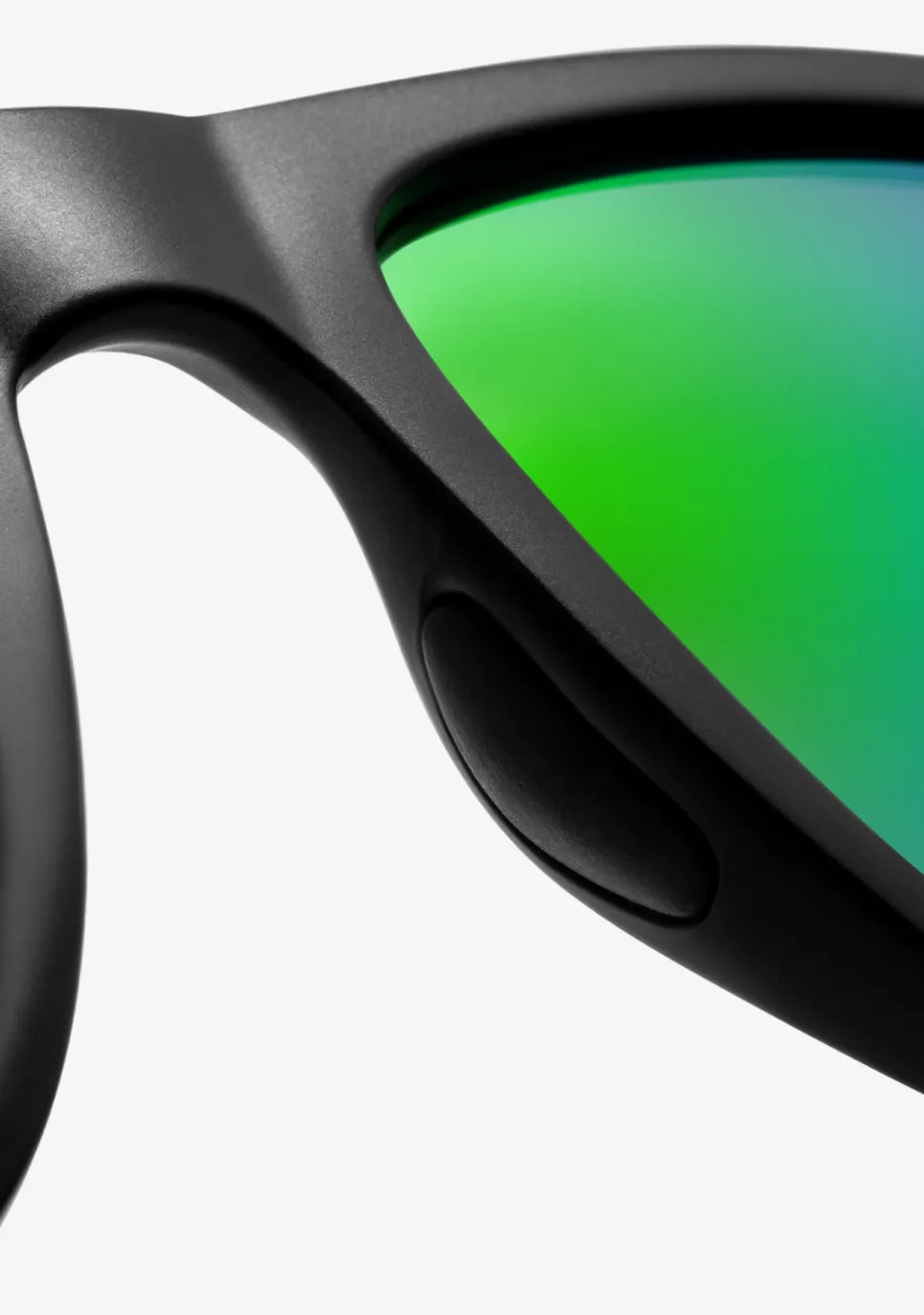 D.Franklin Rift Matte Black / Green Revo|Damen Sport-Sonnenbrillen|Eckige Sonnenbrillen