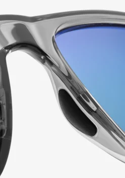 D.Franklin Rift Trans Grey / Blue Revo|Damen Sport-Sonnenbrillen|Eckige Sonnenbrillen