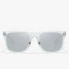 D.Franklin Rift Transperent / Silver|Damen Sport-Sonnenbrillen|Eckige Sonnenbrillen
