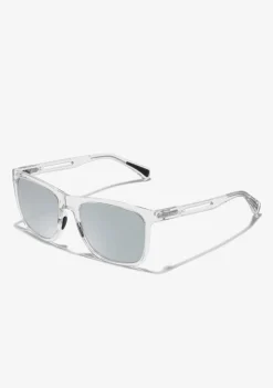 D.Franklin Rift Transperent / Silver|Damen Sport-Sonnenbrillen|Eckige Sonnenbrillen