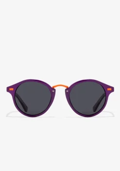 D.Franklin Roller Round V2 Limited Purple|Damen Runde Sonnenbrillen|Polarisierte Sonnenbrillen