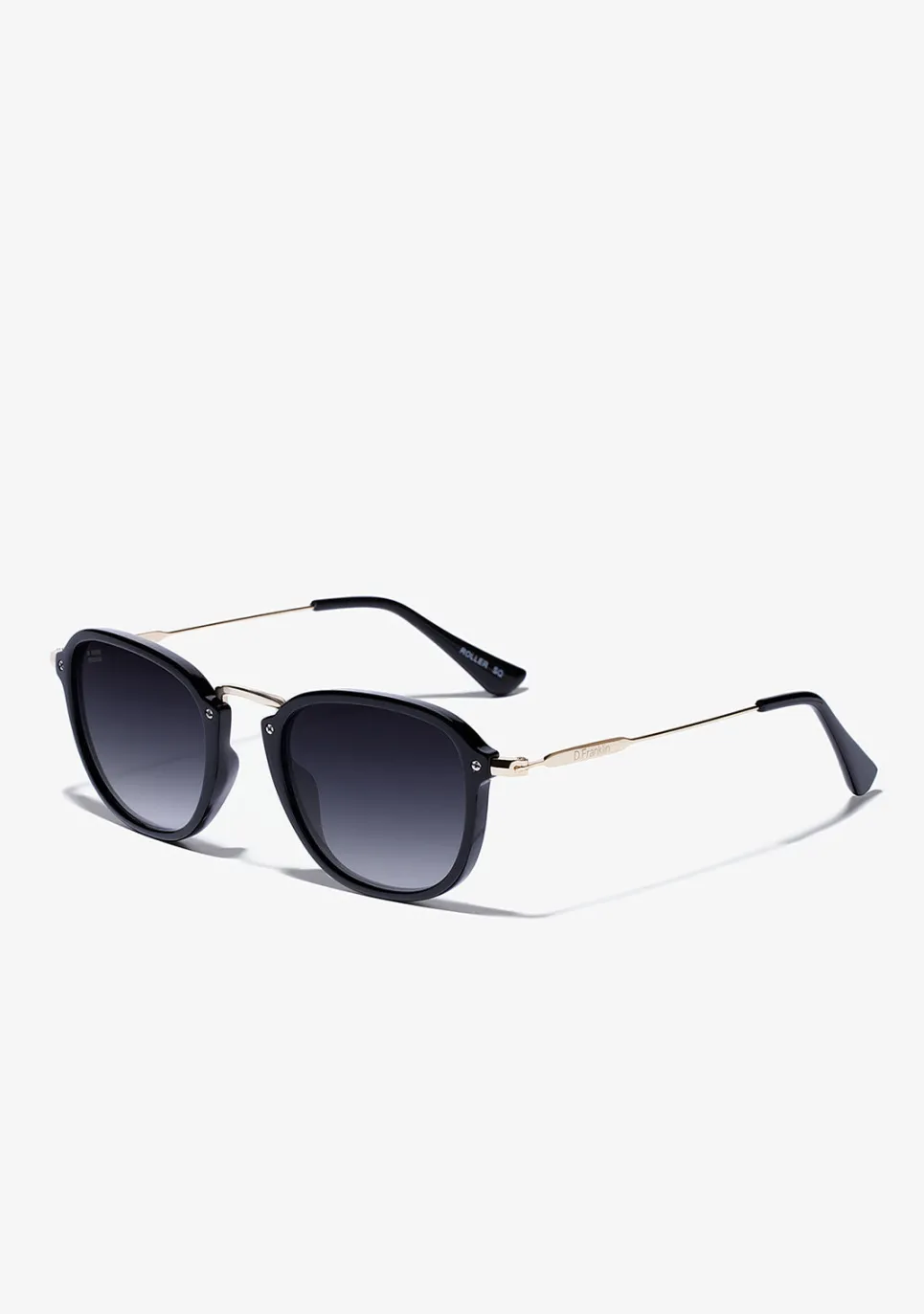 D.Franklin Roller SQ Black / Grad Black|Damen Eckige Sonnenbrillen|Eckige Sonnenbrillen