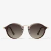 D.Franklin Roller TR90 Milky Brown / Grad Brown|Damen Runde Sonnenbrillen|Runde Sonnenbrillen