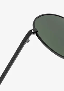 D.Franklin Round Legacy Black / G15|Damen Runde Sonnenbrillen|Runde Sonnenbrillen