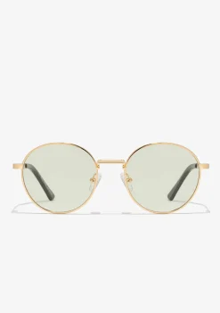 D.Franklin Round Legacy Gold / Photochromic Black|Damen Runde Sonnenbrillen|Runde Sonnenbrillen