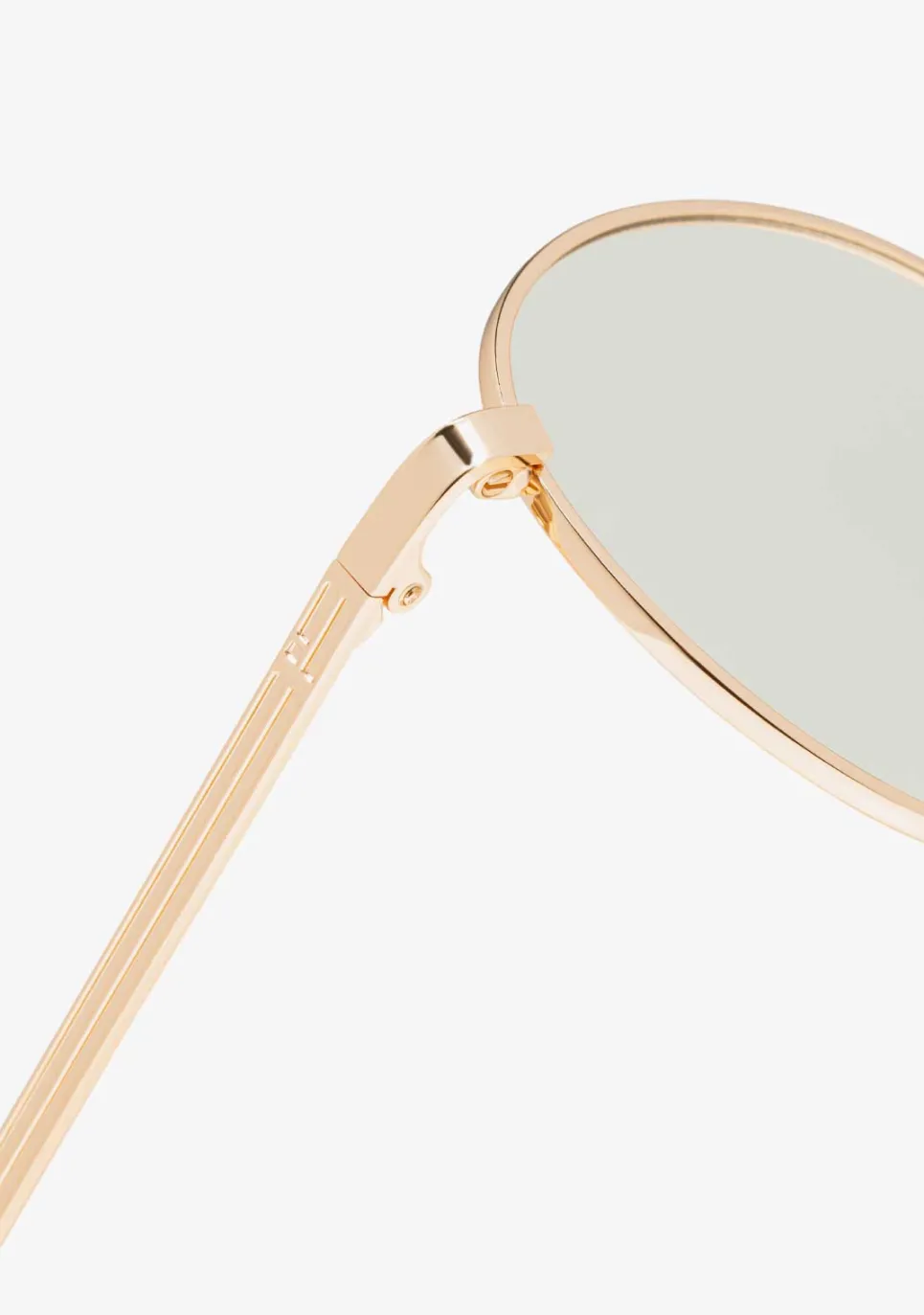 D.Franklin Round Legacy Gold / Photochromic Black|Damen Runde Sonnenbrillen|Runde Sonnenbrillen