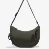 D.Franklin Round Nylon Crossbody Bag Green|Damen Taschen